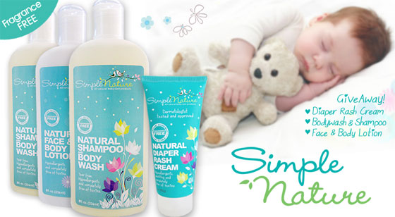 Simple Nature natural face and body lotion
