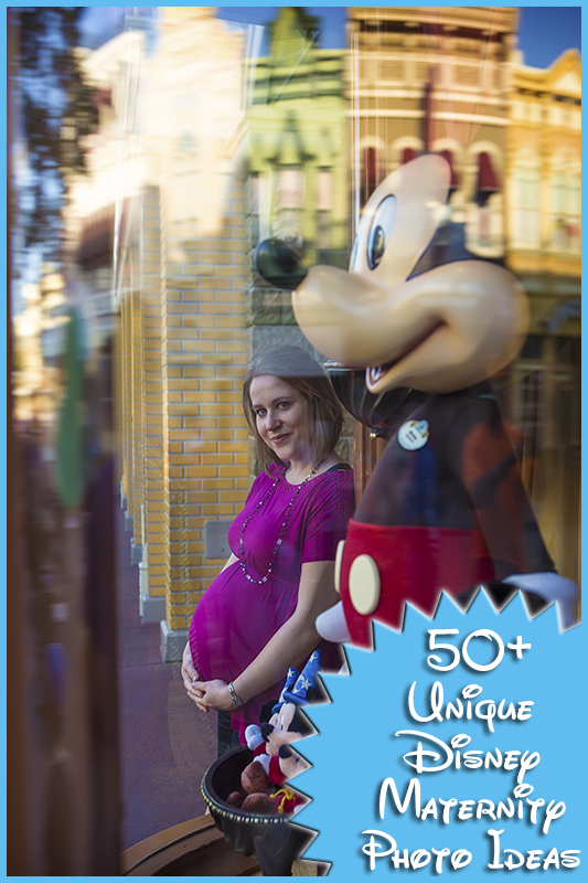 Disney Maternity Photos
