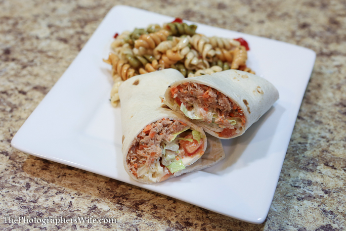 Herb and Garlic Tuna Wraps-5