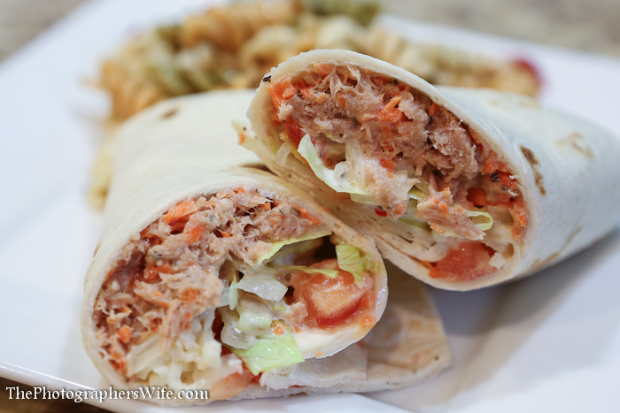 Herb and Garlic Tuna Wraps-6