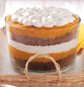 Pumpkin Gingerbread Trifle Recipe | Taste of Home