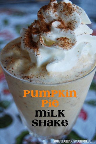 Pumpkin Pie Shakes - your homebased mom