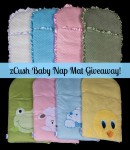 zCush Baby Nap Mat Giveaway
