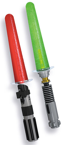 Lightsaber popsicles