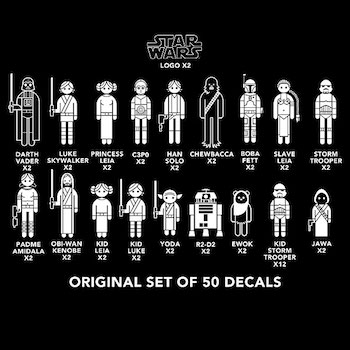 Star Wars Decals