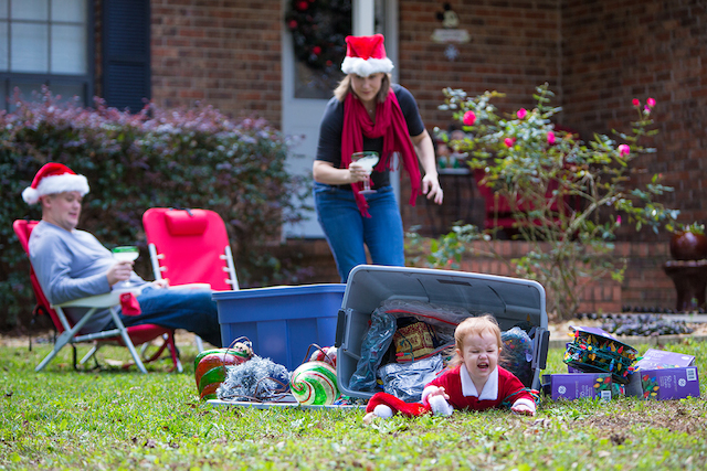 Christmas Card Outtake