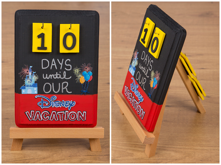Disney Countdown Collage