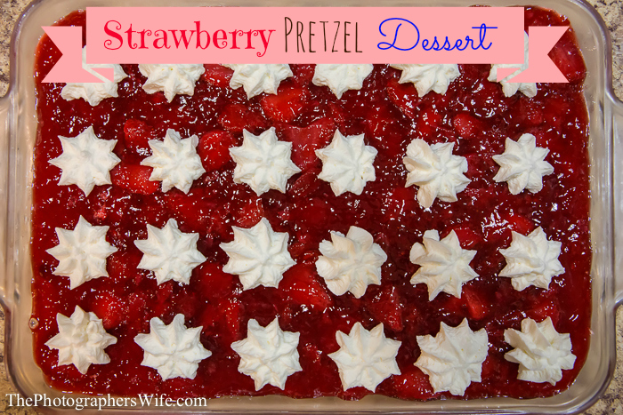 Strawberry Pretzel Salad