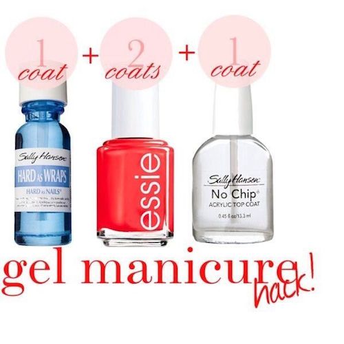 gel nail hack