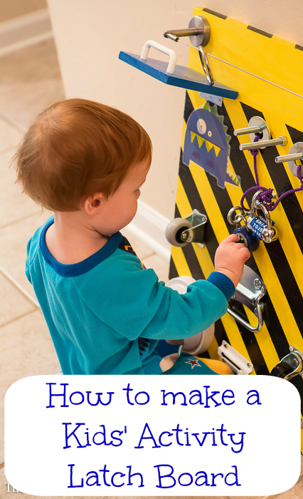 Kids Activity Latch Board 1