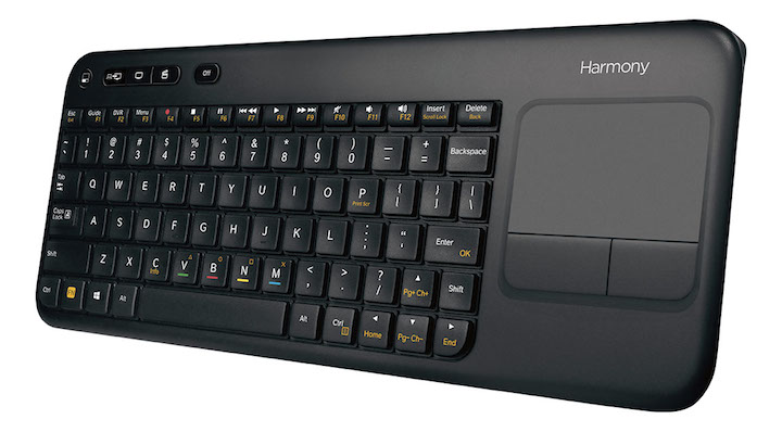 Logitech Keyboard front angle