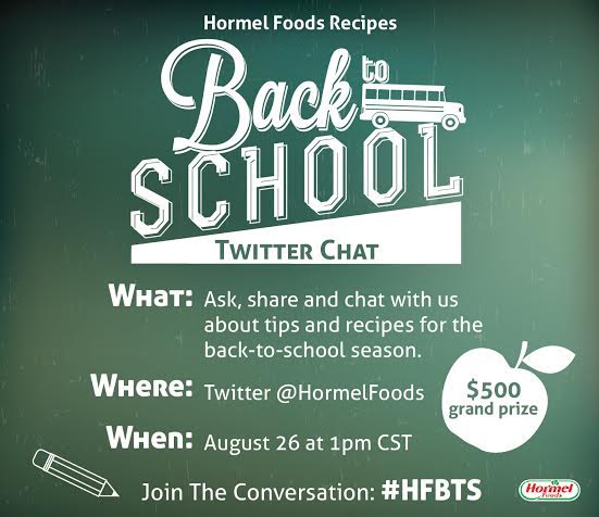 BAck to School Twitter Chat
