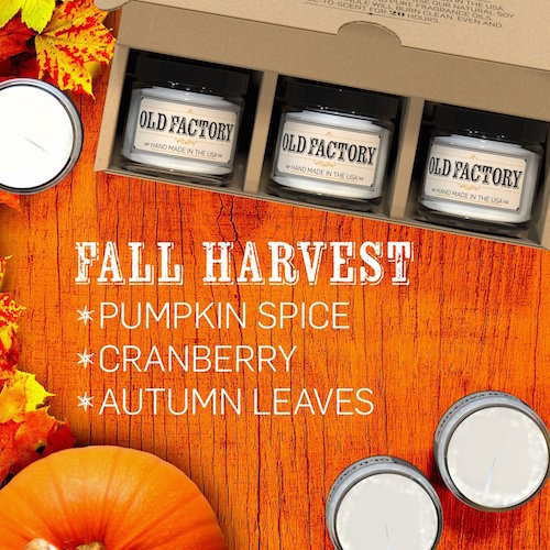 Fall Harvest Old Factory Set